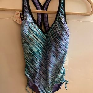 ZeroXposur Small 1 piece swimsuit new